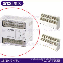 7,62 mm Mitsubishi plc 1N 2N 3U FX1N -14MR/24MR/40MR/60MR steckbarer Steckverbinder